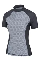 Womens Patterned Rash Guard