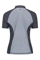 Womens Patterned Rash Guard