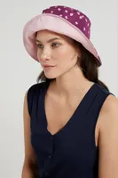 Reversible Womens Printed Bucket Hat
