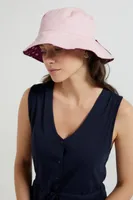 Reversible Womens Printed Bucket Hat