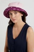 Reversible Womens Printed Bucket Hat