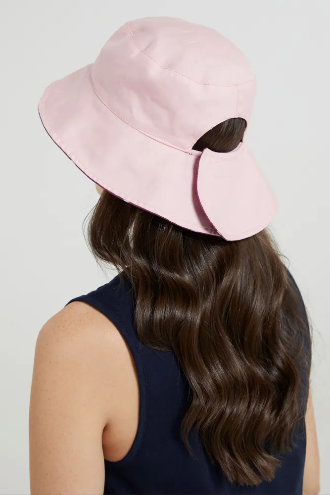Reversible Womens Printed Bucket Hat
