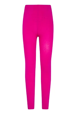 Fleece Kids Footless Tights