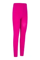 Fleece Kids Footless Tights