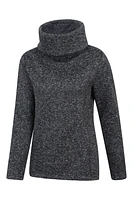 Idris Womens Cowl Neck Fleece