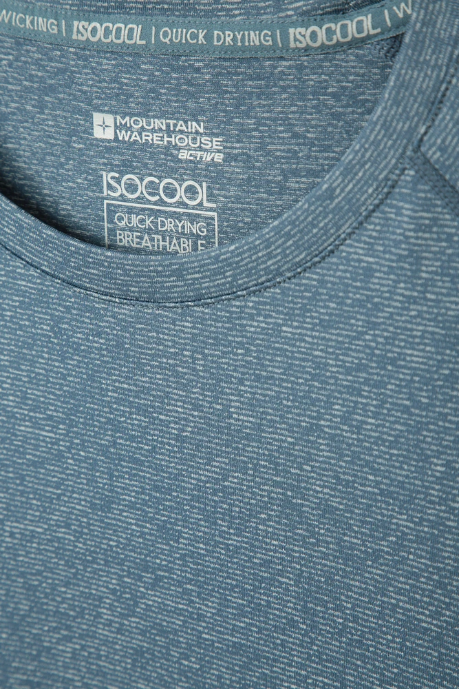 Agra IsoCool Mens Striped Tee