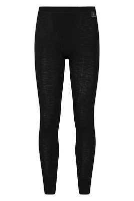 Mens Merino Pants With Fly