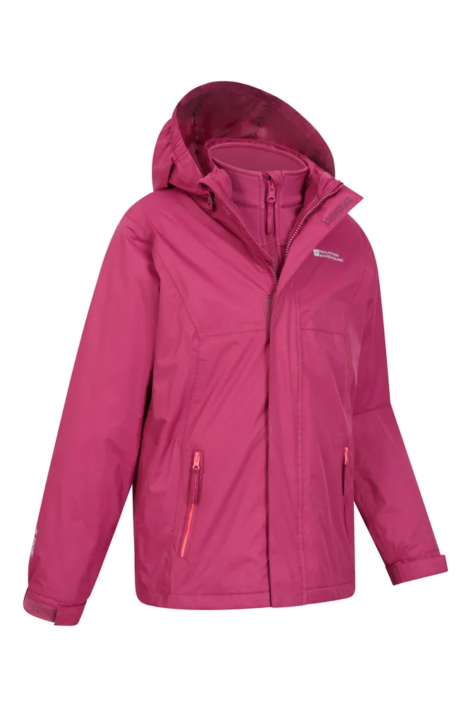 Bracken Extreme 3 1 Kids Waterproof Jacket