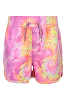 Coral Kids Patterned Boardshorts