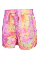 Coral Kids Patterned Boardshorts
