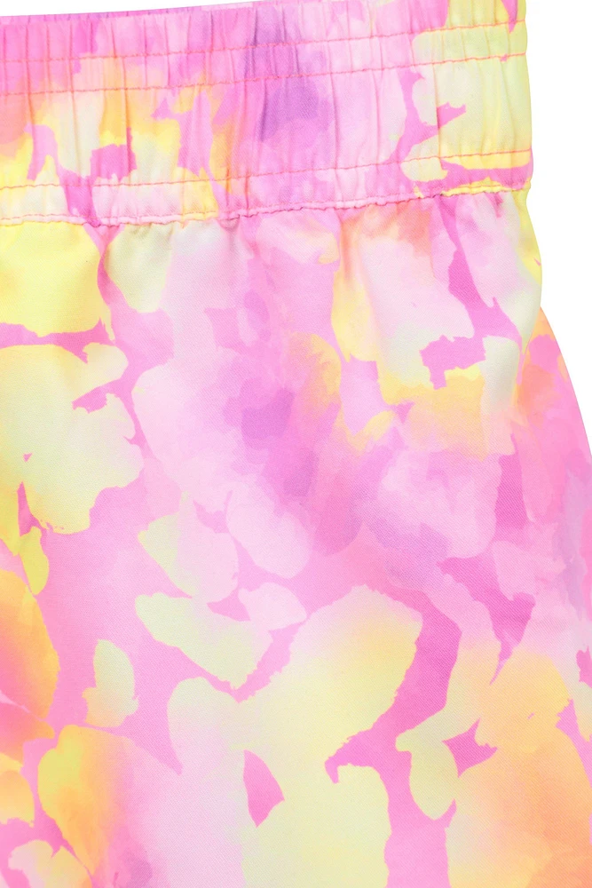 Coral Kids Patterned Boardshorts