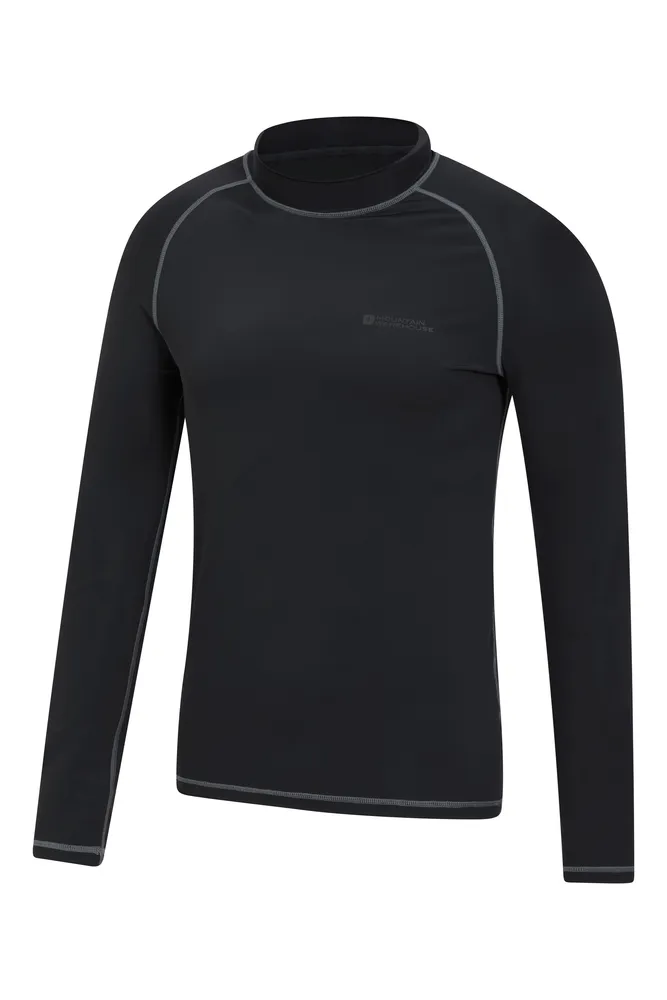 Mens Long Sleeve Rash Guard