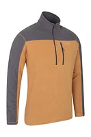 Argyle Mens Half Zip Fleece