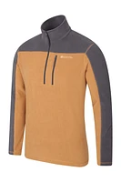 Argyle Mens Half Zip Fleece