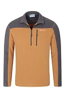 Argyle Mens Half Zip Fleece