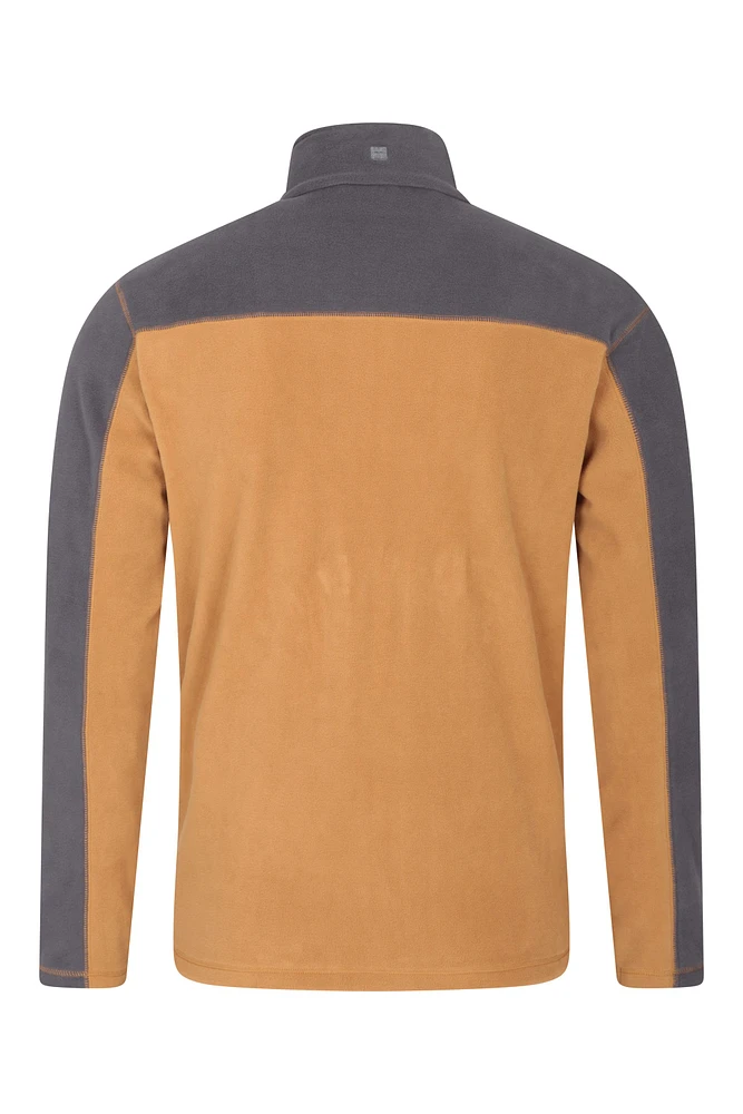 Argyle Mens Half Zip Fleece