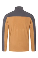 Argyle Mens Half Zip Fleece
