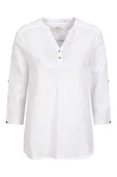Petra Womens Relaxed Fit 3/4 Sleeve Shirt