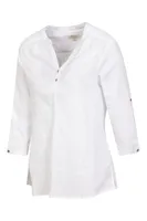 Petra Womens Relaxed Fit 3/4 Sleeve Shirt