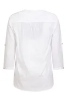 Petra Womens Relaxed Fit 3/4 Sleeve Shirt