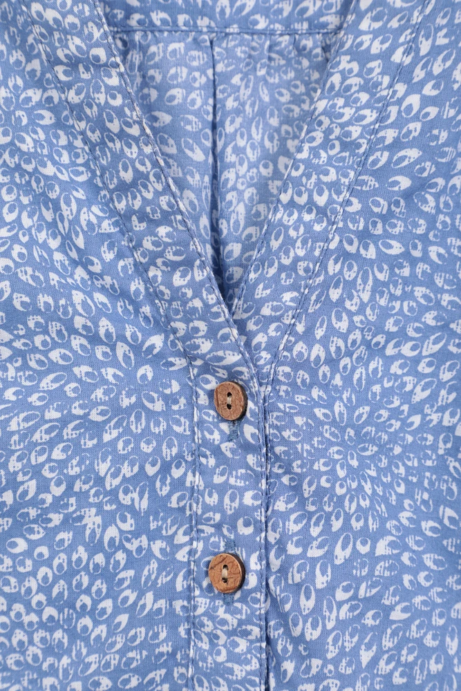 Petra Printed Womens 3/4 Sleeve Shirt