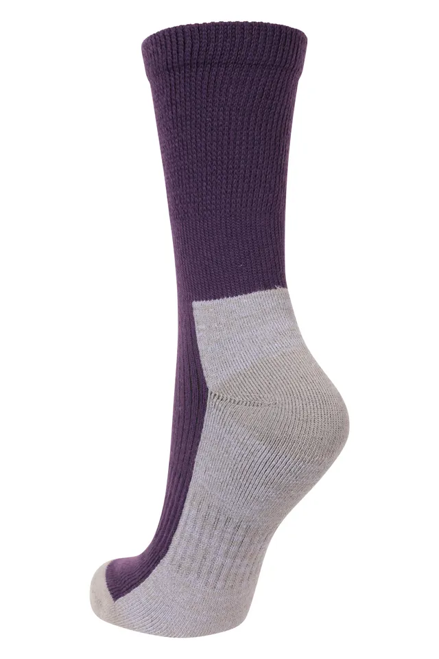 Double Layer Anti-Chafe Mid-Calf Walking Socks