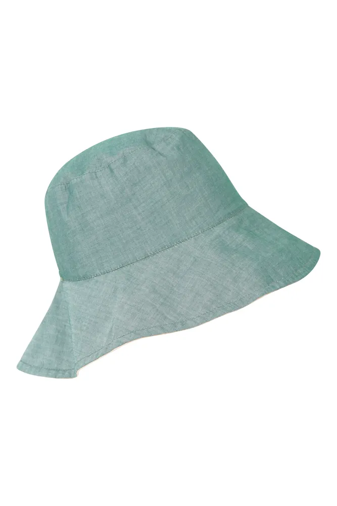 Reversible Plain Womens Bucket Hat