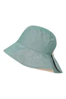 Reversible Plain Womens Bucket Hat