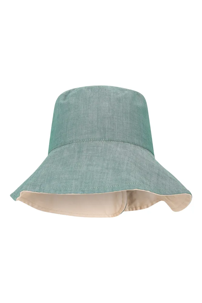 Reversible Plain Womens Bucket Hat
