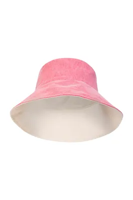 Reversible Plain Womens Bucket Hat