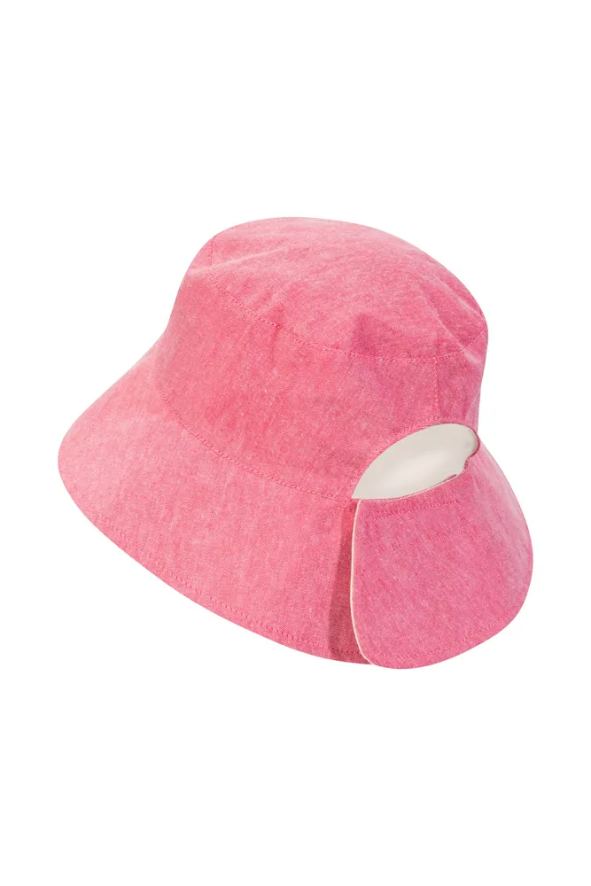 Reversible Plain Womens Bucket Hat