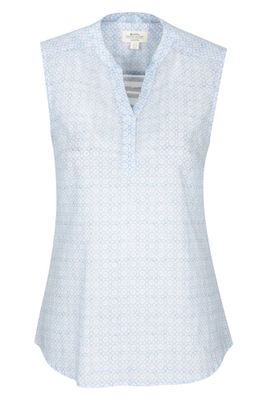 Petra Womens Printed Sleeveless Shirt