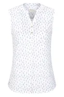 Petra Womens Printed Sleeveless Shirt