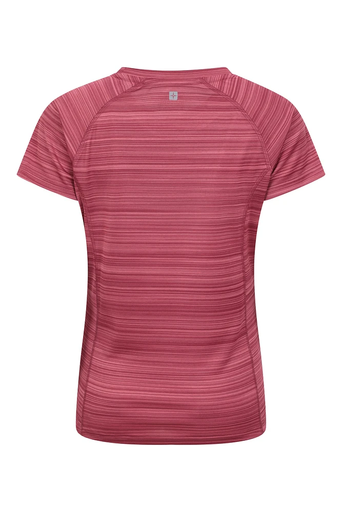 Endurance Striped Womens Tee