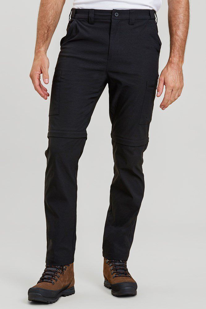 Trek Mens Stretch Zip Off Pants