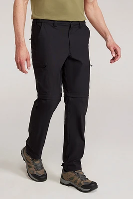 Trek Mens Stretch Zip Off Pants
