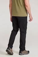 Trek Mens Stretch Zip Off Pants
