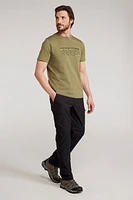Trek Mens Stretch Zip Off Pants