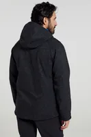 Exodus Printed Mens Showerproof Softshell Jacket