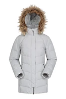 Isla II Womens Long Down Jacket
