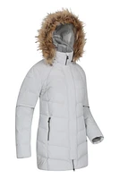 Isla II Womens Long Down Jacket