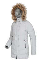 Isla II Womens Long Down Jacket