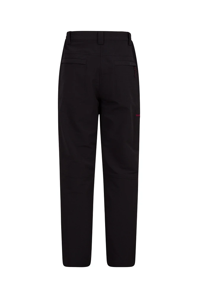Hike Womens 4-Way-Stretch Warm Pants - Short length
