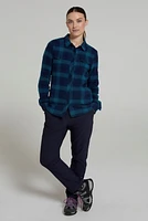 Willow Brushed Flannel Womens Shirt