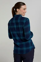 Willow Brushed Flannel Womens Shirt