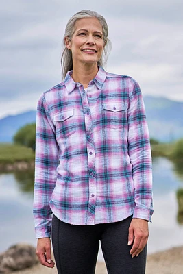 Willow Brushed Flannel Womens Shirt