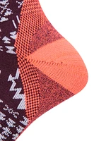 Polar Womens Patterned Merino Technical Knee Length Ski Socks