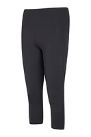 Super Sculpt Stretch Womens Capri Leggings