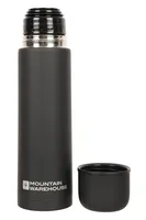 Double Walled Rubber Finish Flask - 18oz