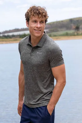 Mens Agra Stripe Polo